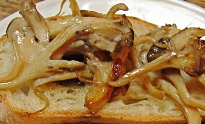  Open faced Frondosus Sandwich