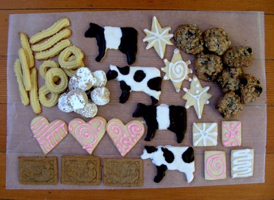 5 kinds of holiday cookies